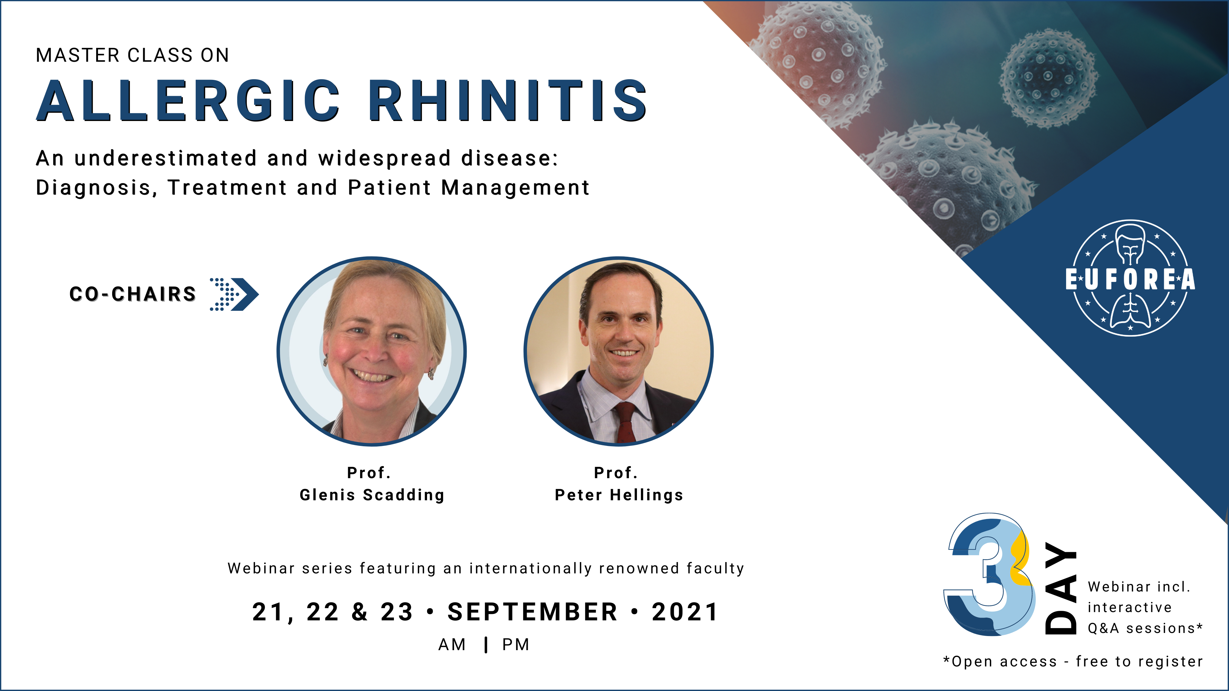 Allergic Rhinitis September MasterClass 2021
