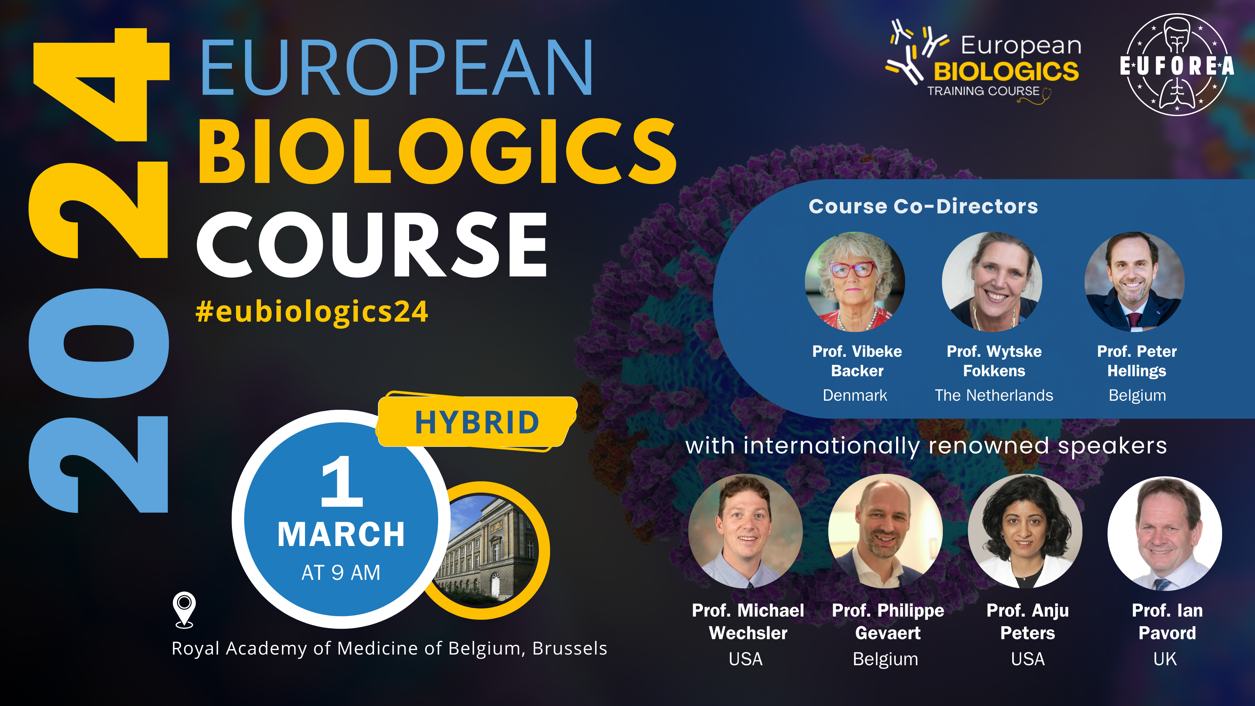 European Biologics Course 2024