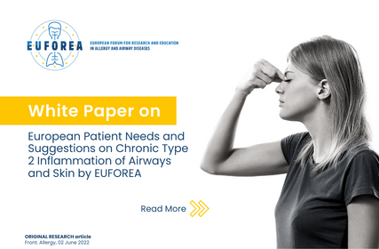 White Paper on European Patient Needs and Suggestions on Chronic Type 2 Inflammation of Airways and Skin by EUFOREA